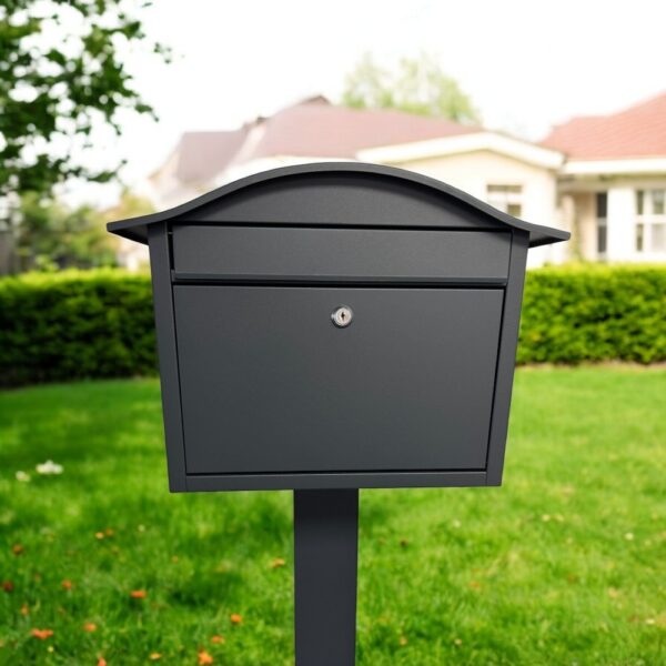 Metal Outdoor Mailbox with Stand
